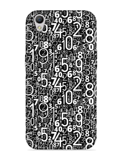 Many Numbers Different Embossed Soft Silicone Case for Oppo A37