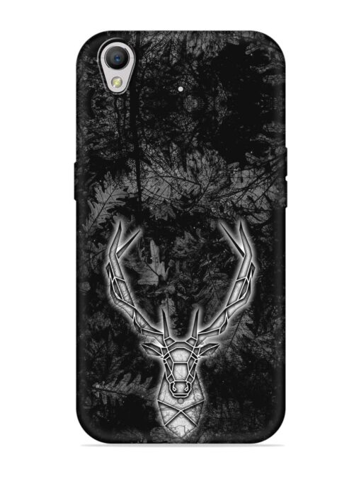 Ancient Deer Embossed Soft Silicone Case for Oppo A37 Zapvi