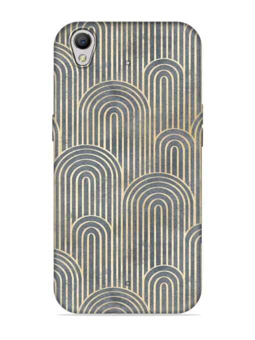 Art Deco Style Embossed Soft Silicone Case for Oppo A37 Zapvi