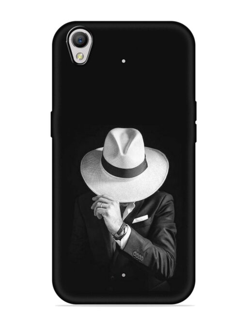 Men Under Hat Embossed Soft Silicone Case for Oppo A37 Zapvi