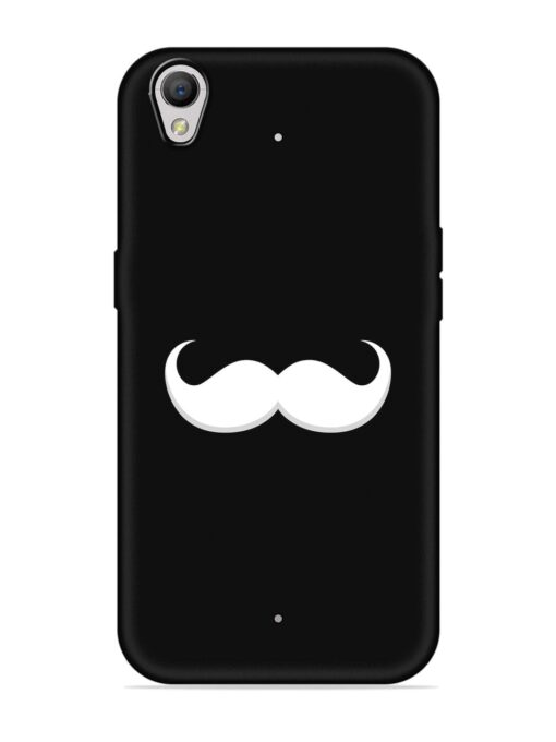 Mustache Vector Embossed Soft Silicone Case for Oppo A37 Zapvi