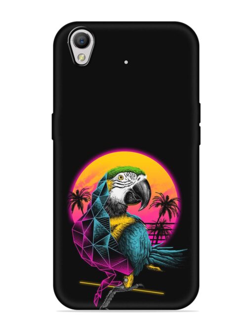 Rad Parrot Embossed Soft Silicone Case for Oppo A37