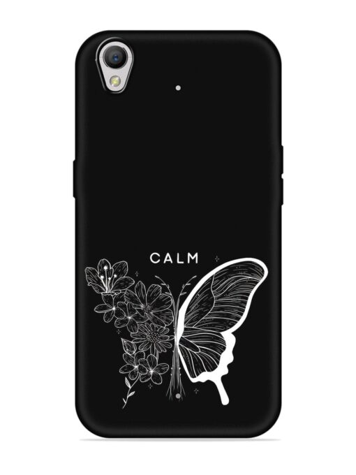 Calm Embossed Soft Silicone Case for Oppo A37 Zapvi