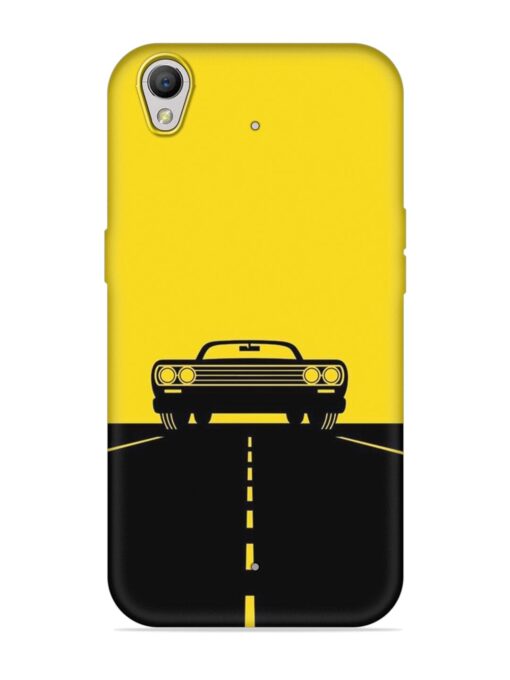 Classic Car Embossed Soft Silicone Case for Oppo A37 Zapvi