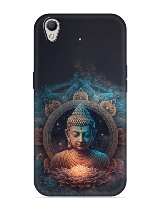 Gautam Buddha Embossed Soft Silicone Case for Oppo A37 Zapvi