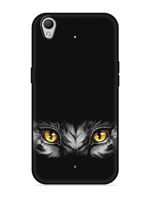 Scary Eye Embossed Soft Silicone Case for Oppo A37