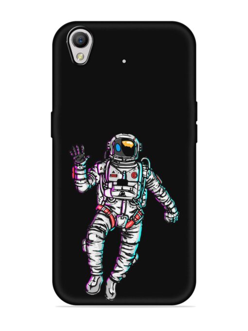 Spaceman Embossed Soft Silicone Case for Oppo A37 Zapvi