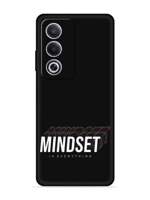 Mindset Everything Slogan Embossed Soft Silicone Case for Oppo A3 Pro (5G) Zapvi