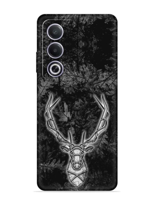 Ancient Deer Embossed Soft Silicone Case for Oppo A3 Pro (5G)