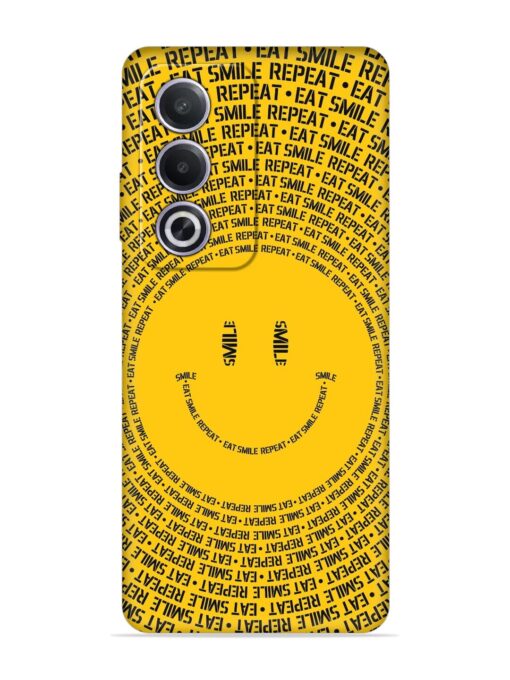 Smiley Embossed Soft Silicone Case for Oppo A3 Pro (5G) Zapvi