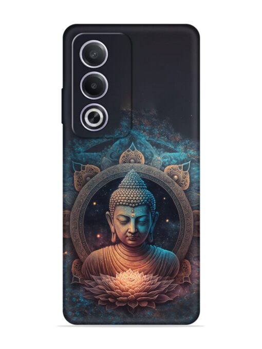 Gautam Buddha Embossed Soft Silicone Case for Oppo A3 Pro (5G) Zapvi