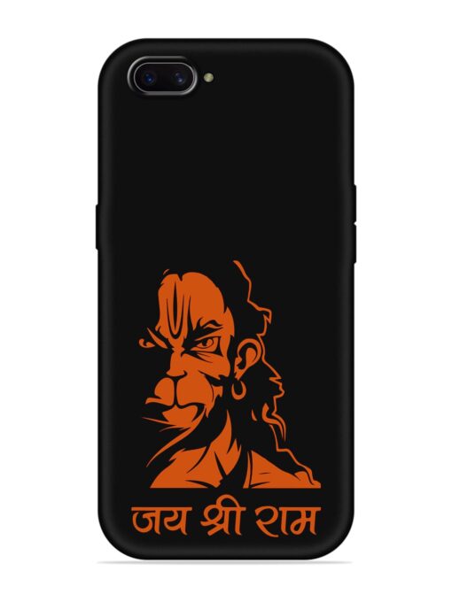 Angry Hanuman Embossed Soft Silicone Case for Oppo A3S