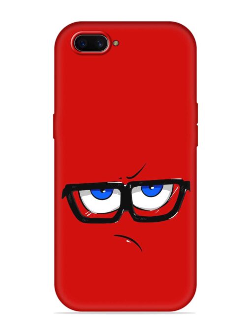 Rad Angry Face Embossed Soft Silicone Case for Oppo A3S