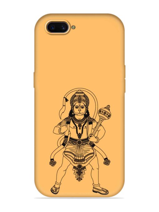 Indian God Hanuman Embossed Soft Silicone Case for Oppo A3S Zapvi