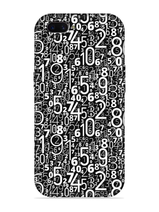 Many Numbers Different Embossed Soft Silicone Case for Oppo A3S Zapvi