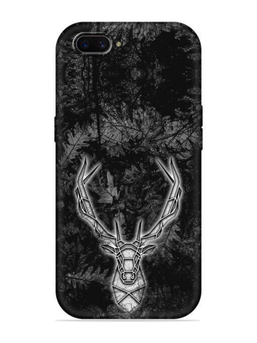 Ancient Deer Embossed Soft Silicone Case for Oppo A3S