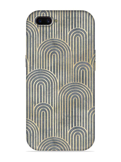 Art Deco Style Embossed Soft Silicone Case for Oppo A3S