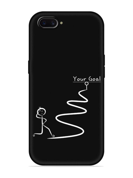 Your Goal Embossed Soft Silicone Case for Oppo A3S Zapvi