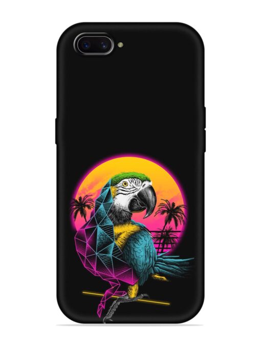 Rad Parrot Embossed Soft Silicone Case for Oppo A3S Zapvi