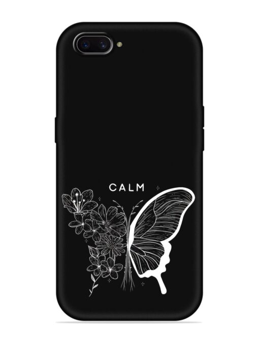 Calm Embossed Soft Silicone Case for Oppo A3S Zapvi