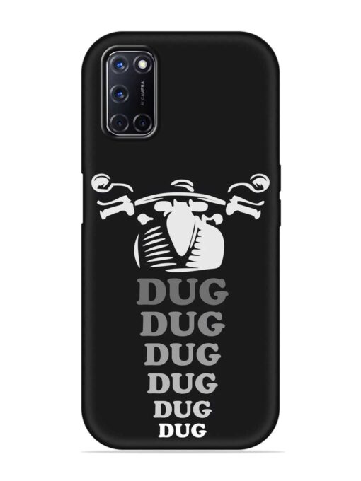 Dug Dug Dug Embossed Soft Silicone Case for Oppo A52 Zapvi