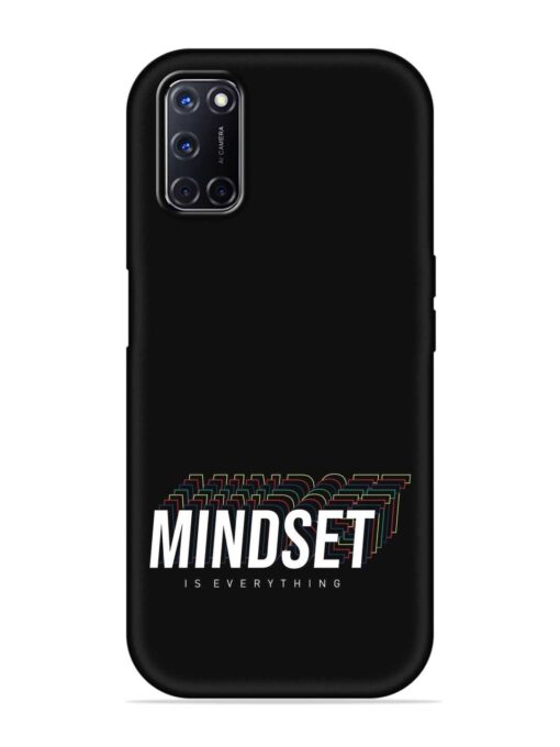 Mindset Everything Slogan Embossed Soft Silicone Case for Oppo A52