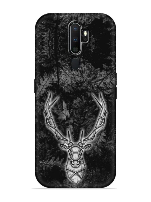 Ancient Deer Embossed Soft Silicone Case for Oppo A5 (2020) Zapvi