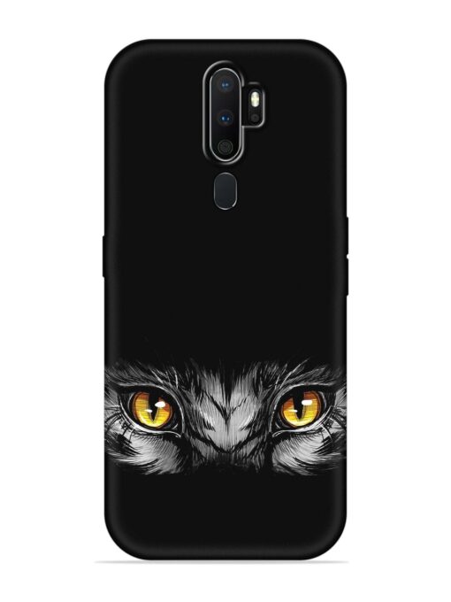 Scary Eye Embossed Soft Silicone Case for Oppo A5 (2020) Zapvi