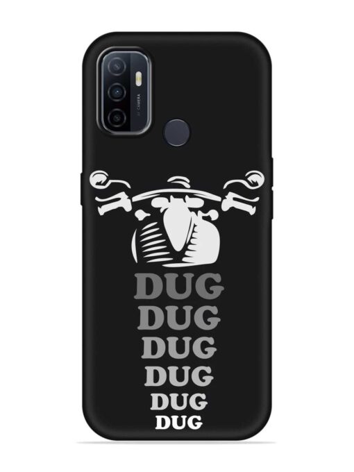 Dug Dug Dug Embossed Soft Silicone Case for Oppo A53