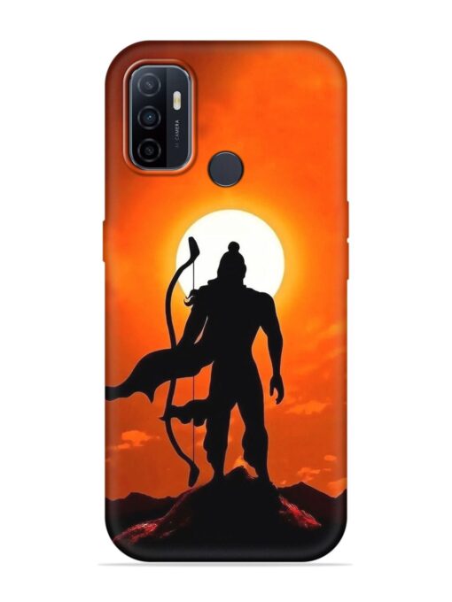 Shree Ram Embossed Soft Silicone Case for Oppo A53 Zapvi