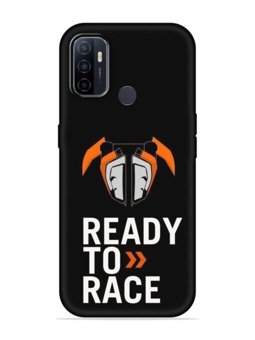 Ready To Race Embossed Soft Silicone Case for Oppo A53 Zapvi