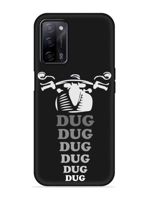 Dug Dug Dug Embossed Soft Silicone Case for Oppo A53S (5G)