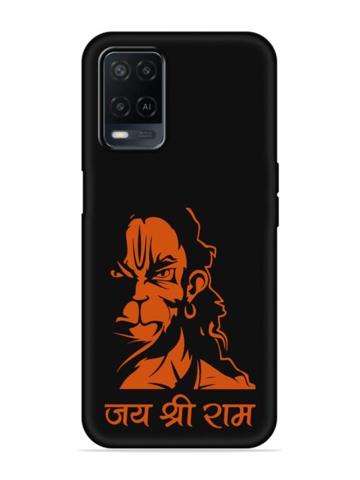 Angry Hanuman Embossed Soft Silicone Case for Oppo A54