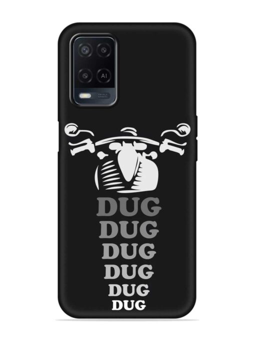 Dug Dug Dug Embossed Soft Silicone Case for Oppo A54 Zapvi