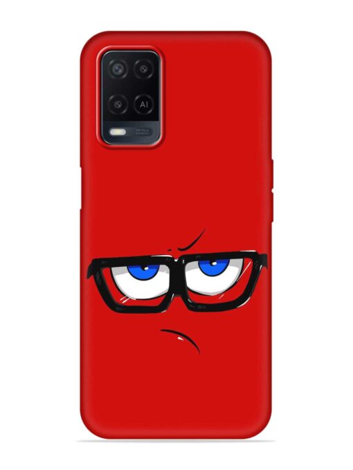 Rad Angry Face Embossed Soft Silicone Case for Oppo A54