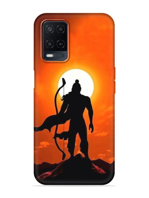 Shree Ram Embossed Soft Silicone Case for Oppo A54 Zapvi