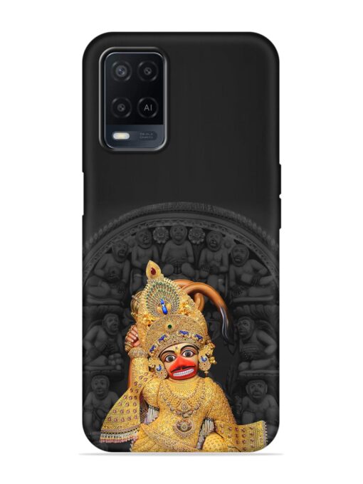 Indian Gold Hanuman Embossed Soft Silicone Case for Oppo A54 Zapvi