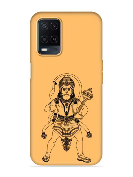 Indian God Hanuman Embossed Soft Silicone Case for Oppo A54