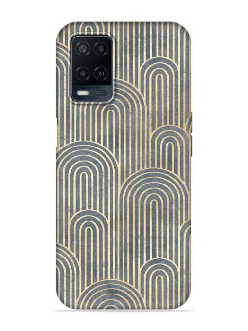 Art Deco Style Embossed Soft Silicone Case for Oppo A54