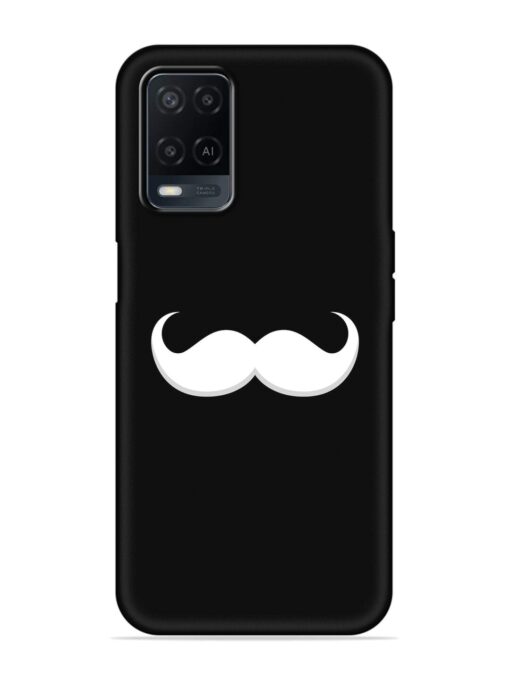 Mustache Vector Embossed Soft Silicone Case for Oppo A54 Zapvi