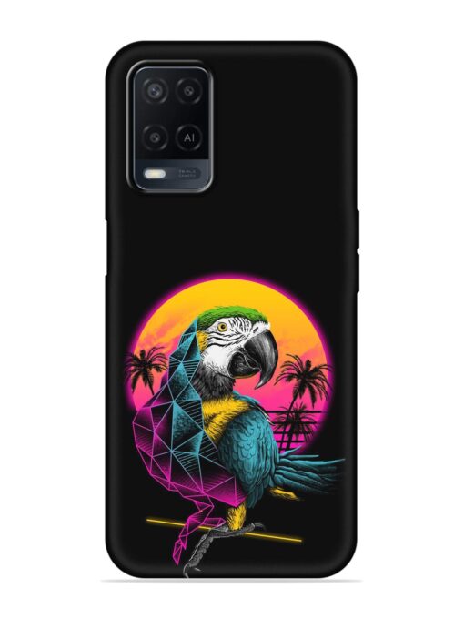 Rad Parrot Embossed Soft Silicone Case for Oppo A54