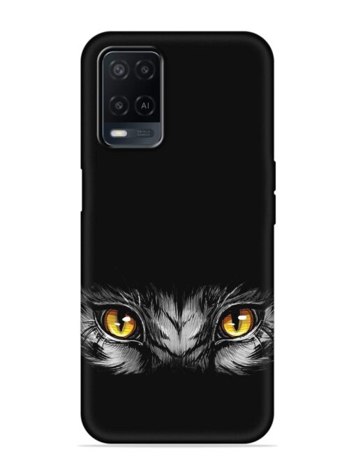 Scary Eye Embossed Soft Silicone Case for Oppo A54 Zapvi