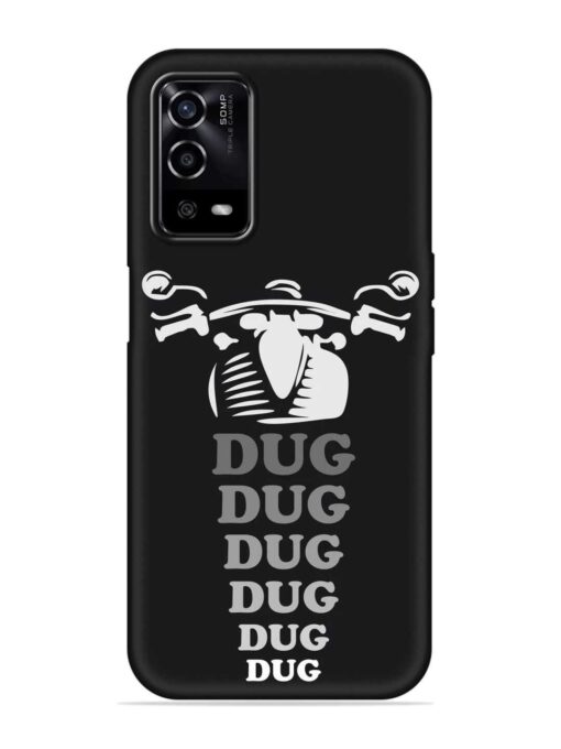 Dug Dug Dug Embossed Soft Silicone Case for Oppo A55