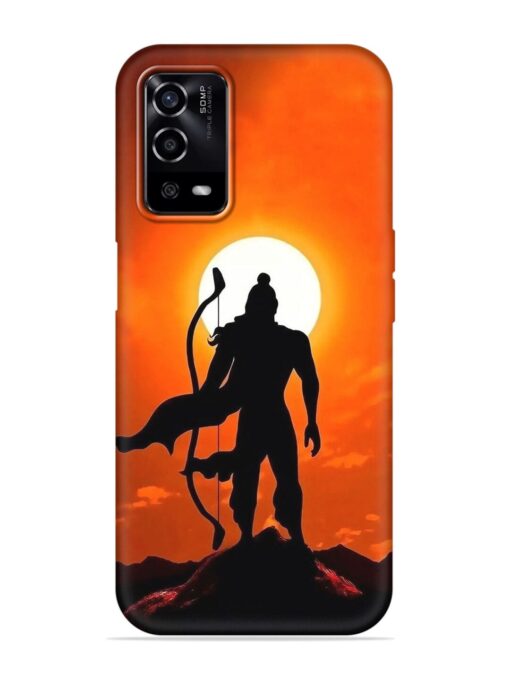 Shree Ram Embossed Soft Silicone Case for Oppo A55 Zapvi