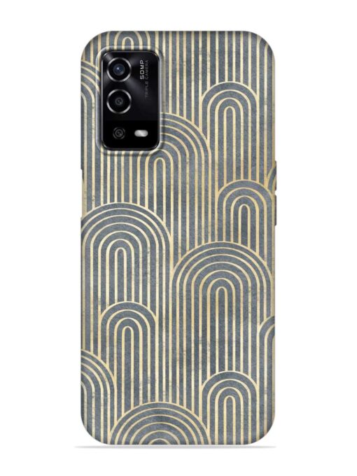 Art Deco Style Embossed Soft Silicone Case for Oppo A55 Zapvi