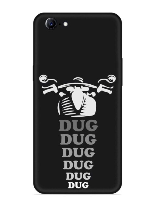 Dug Dug Dug Embossed Soft Silicone Case for Oppo A57 (2016) Zapvi