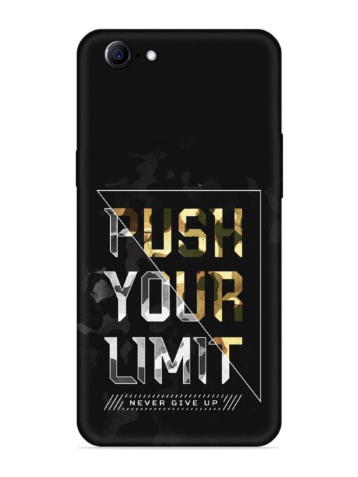 Push Your Limits Embossed Soft Silicone Case for Oppo A57 (2016) Zapvi