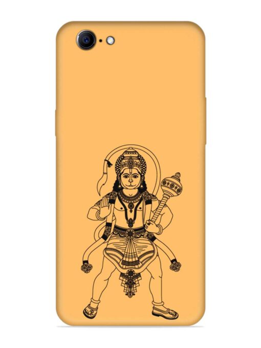 Indian God Hanuman Embossed Soft Silicone Case for Oppo A57 (2016)