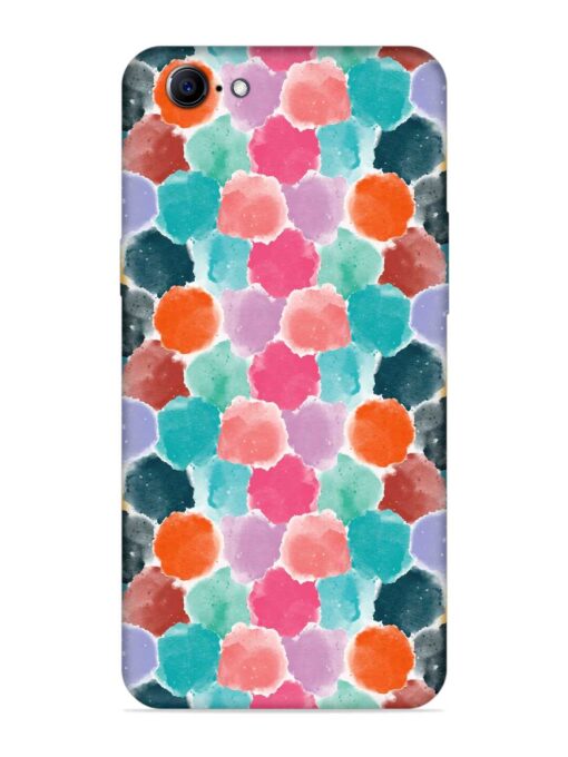 Colorful Seamless Pattern Embossed Soft Silicone Case for Oppo A57 (2016) Zapvi