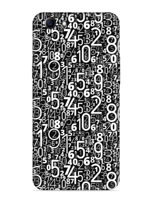 Many Numbers Different Embossed Soft Silicone Case for Oppo A57 (2016) Zapvi